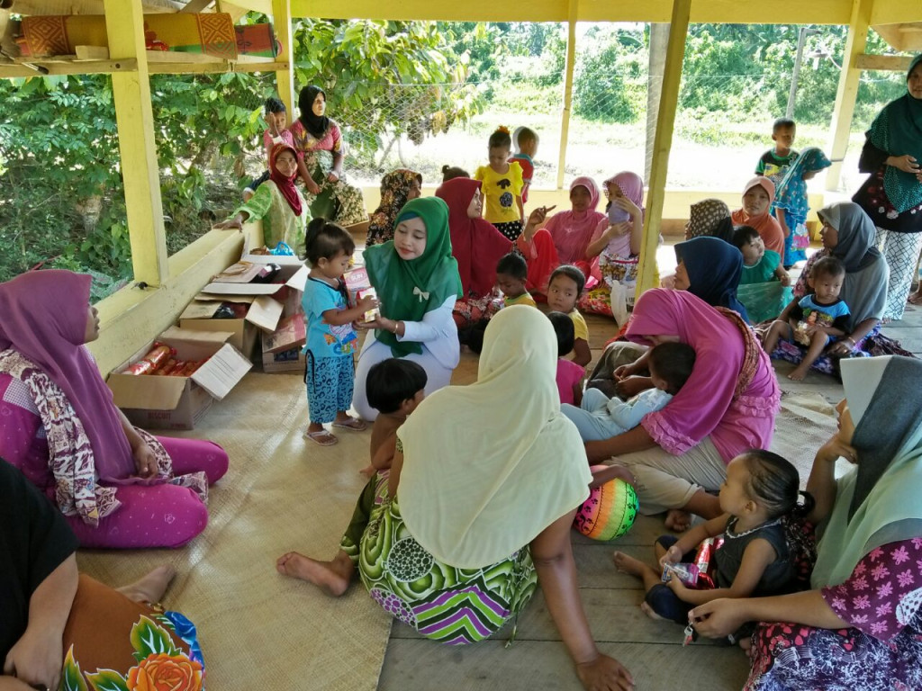 Kegiatan Posyandu Pemberian Makanan Tambahan bagi Balita dan Ibu Hamil Menyusui Pada Tahun.2019